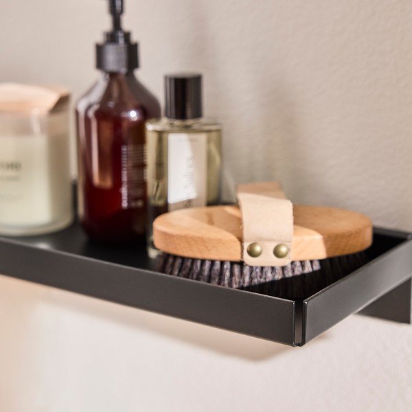 Fekete fém fali polc 50 cm Bakku – OYOY Living Design-image-2
