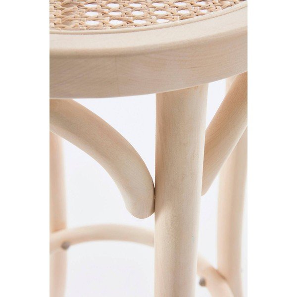 Natúr színű rattan bárszék szett 2 db-os (ülésmagasság 65,5 cm) Koster – Jotex-image-2