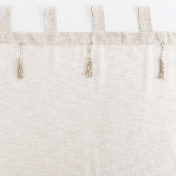 Bézs átlátszó függöny 140x240 cm Dalila – douceur d'intérieur-image-3