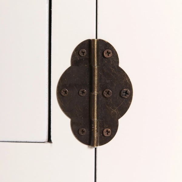 Fehér alacsony komód 130x50,5 cm Oriente – Ixia-image-3