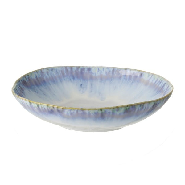 Brisa kék-fehér agyagkerámia tányér tésztához, ⌀ 23 cm - Costa Nova