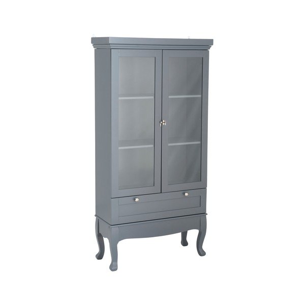 Szürke MDF függő tálalószekrény 85x170,5x35 cm Prato – Ellos Home