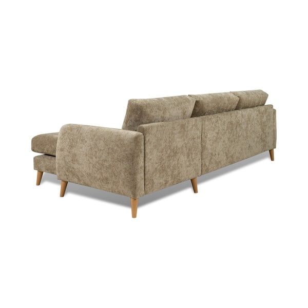 Világosbarna sarokkanapé (jobb oldali) Marvel - Scandic-image-2