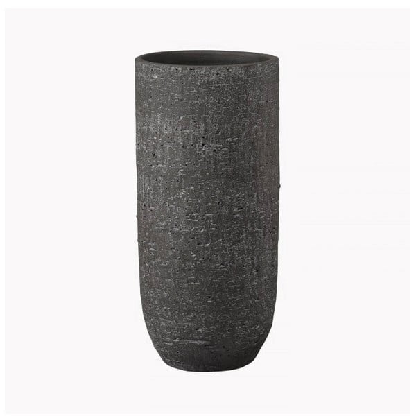 Portland sötétbarna kerámia váza, magasság 50 cm - Big pots