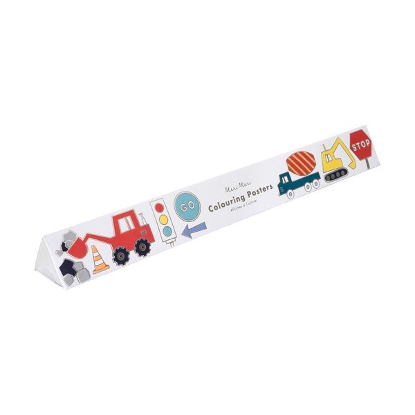 Színező Construction – Meri Meri-image-1