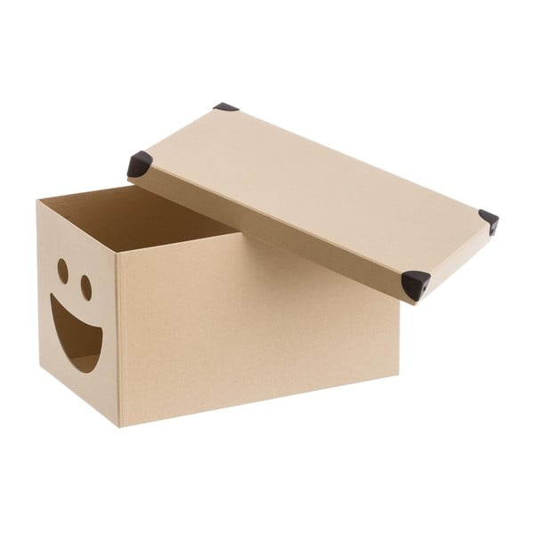 Karton gyerek tárolódoboz szett 10 db-os Smile – Casa Selección-image-1