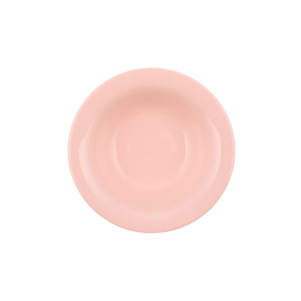 Amelia 24 db-os rózsaszín-fehér porcelán étkészlet - Kütahya Porselen-image-3
