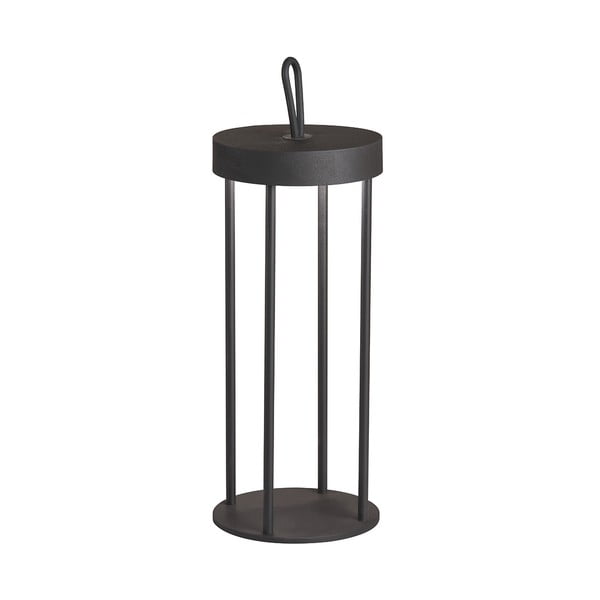 Fekete LED asztali lámpa (magasság 36 cm) Kante – Fischer & Honsel