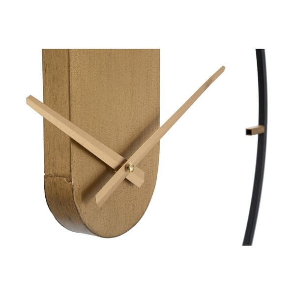 Goldy fekete falióra aranyszínű részletekkel, ø 60 cm - Mauro Ferretti-image-3