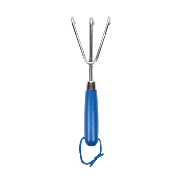 Gardener sötétkék kerti gereblye, hosszúság 28,1 cm - Esschert Design