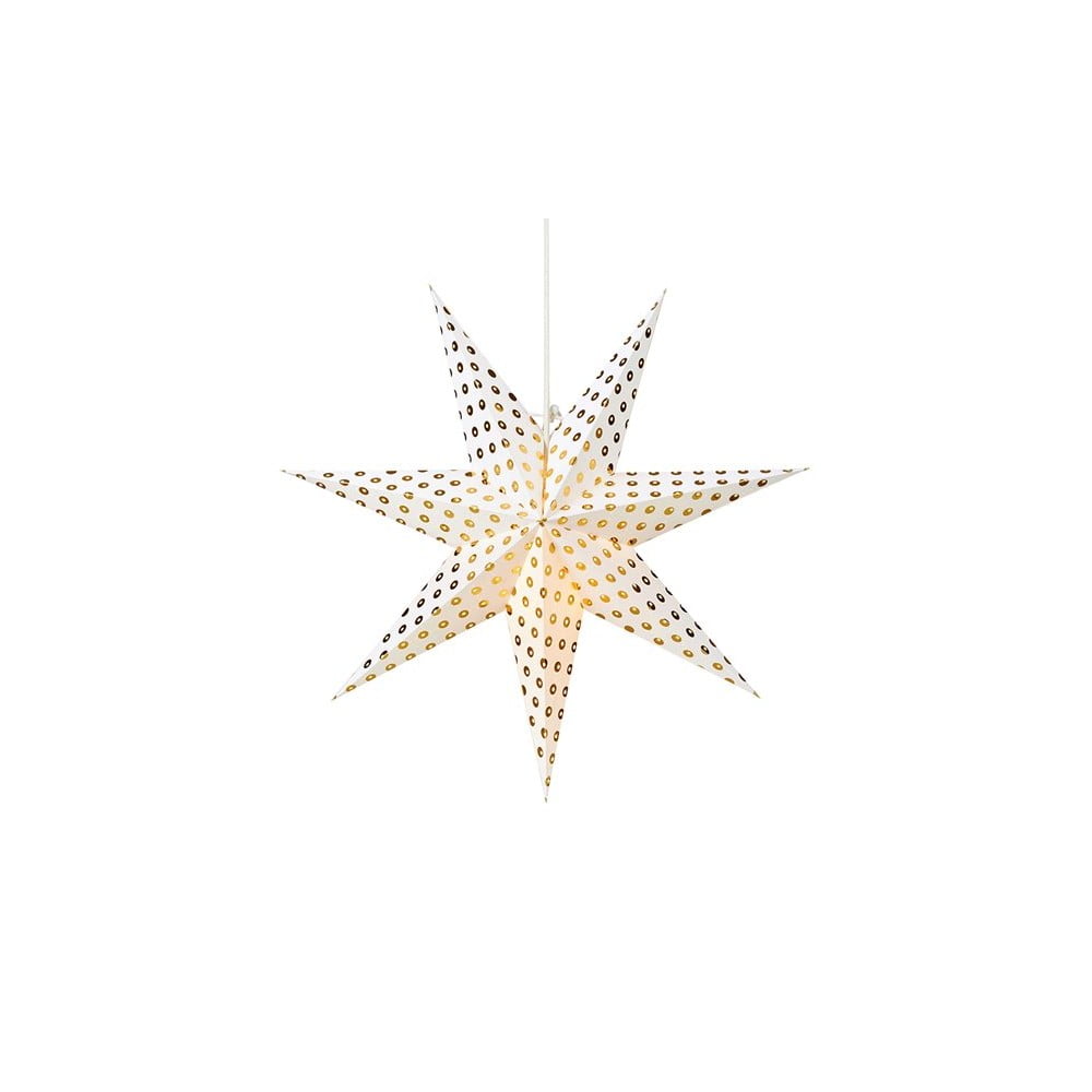 Fehér fénydekoráció Irma Markslöjd