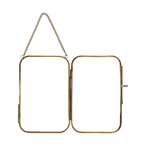 Aranyszínű fém fali képkeret 14x20 cm – Rex London-image-3