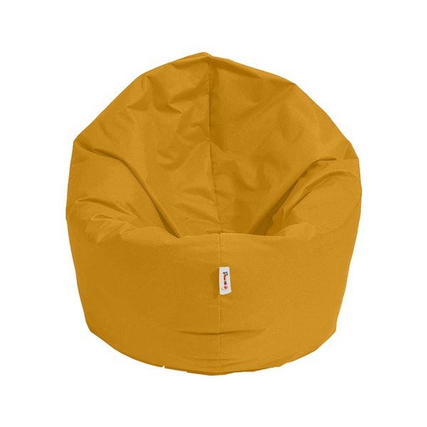 Sárga babzsákfotel  Iyzi – Floriane Garden-image-2