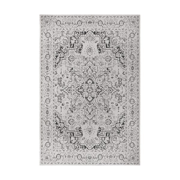 Vienna fekete-bézs kültéri szőnyeg, 200x290 cm - Ragami