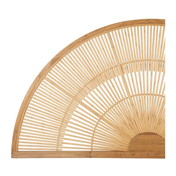 Fa-bambusz fali dekoráció 159x80 cm Solor – Sema-image-3