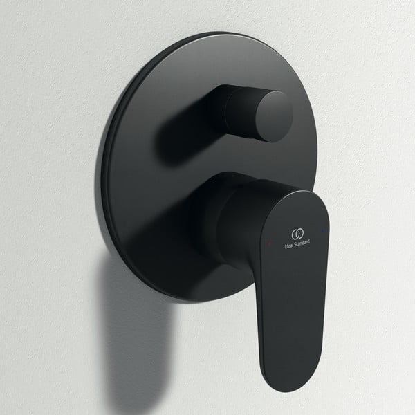 Matt fekete csaptelep fürdőkádhoz, rejtett Silk Black – Ideal Standard-image-1