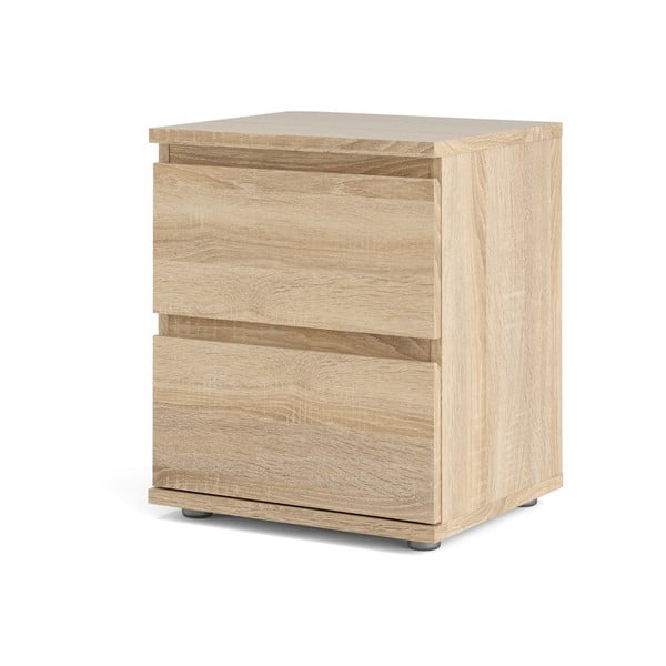 Éjjeliszekrény tölgyfa dekorral Nova - Tvilum-image-4