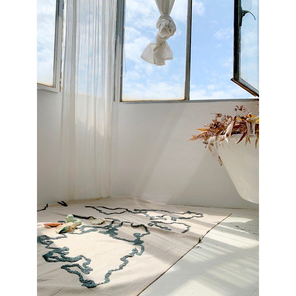 Fali térkép 160x120 cm Canvas Map – Lorena Canals-image-4