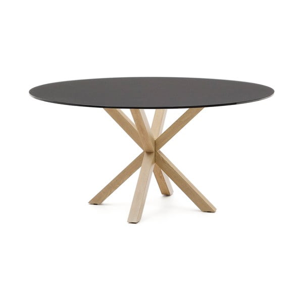 Kerek étkezőasztal üveg asztallappal ø 150 cm Argo – Kave Home