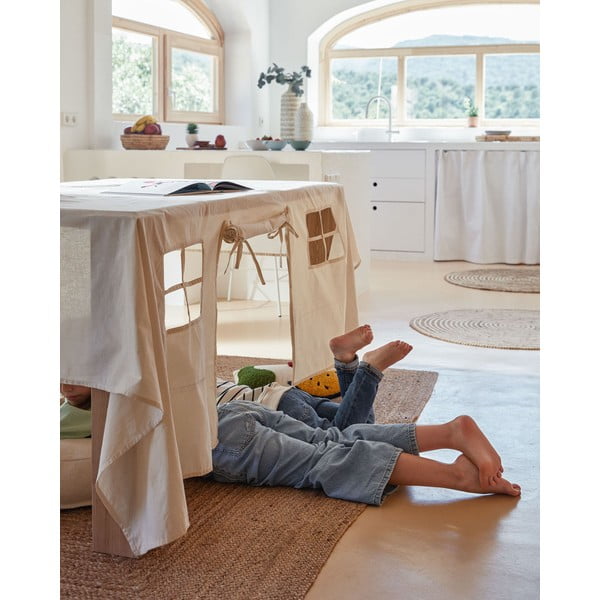 Natúr színű juta szőnyeg 200x300 cm Alfombra – Kave Home-image-4