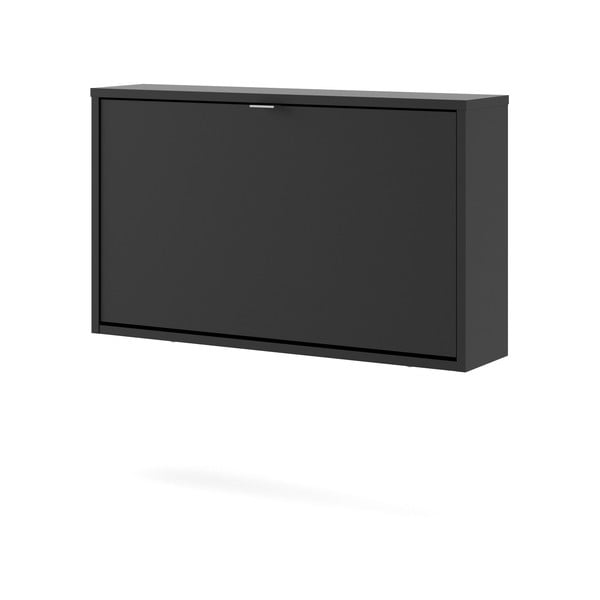 Fekete billenő ajtós függő cipőtartó Shoes – Tvilum-image-3