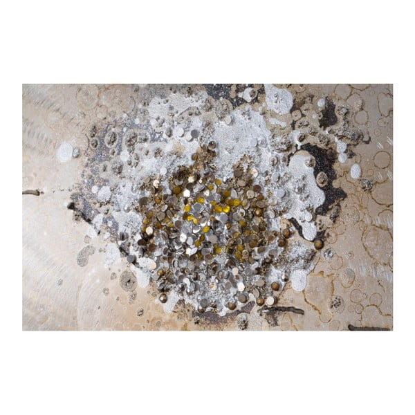 Dipinto Su Tela Flower kézzel festett kép, 50 x 150 cm - Mauro Ferretti-image-4