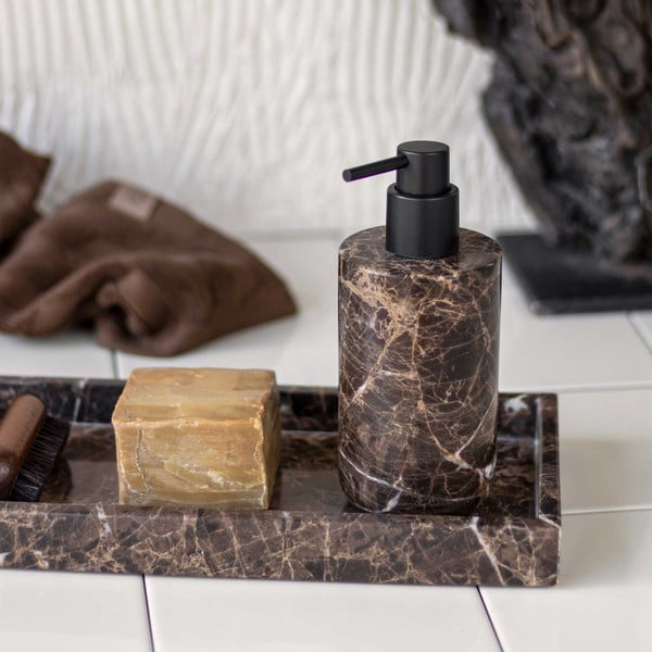 Barna márvány szappanadagoló 200 ml Marble – Mette Ditmer Denmark-image-2