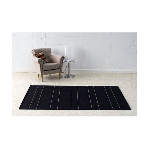 Sunshine fekete kültéri futószőnyeg, 80 x 300 cm - Hanse Home-image-1