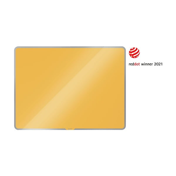 Cosy sárga üveg mágnestábla, 80 x 60 cm - Leitz-image-2