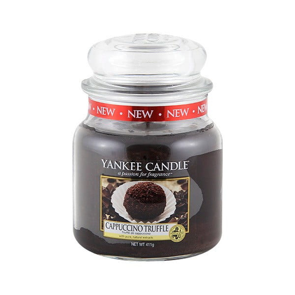 Cappuccino trüffel illatgyertya, égési idő 60-90 óra - Yankee Candle