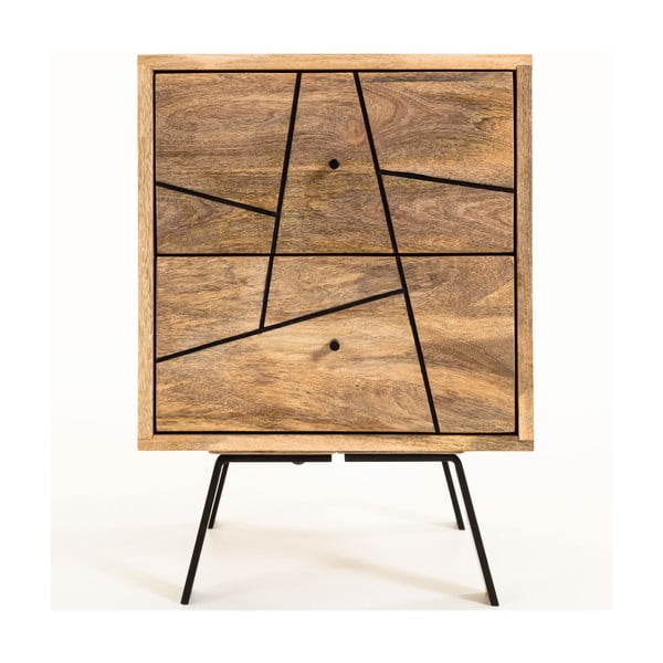 Balia mangófa éjjeliszekrény - Kave Home-image-2