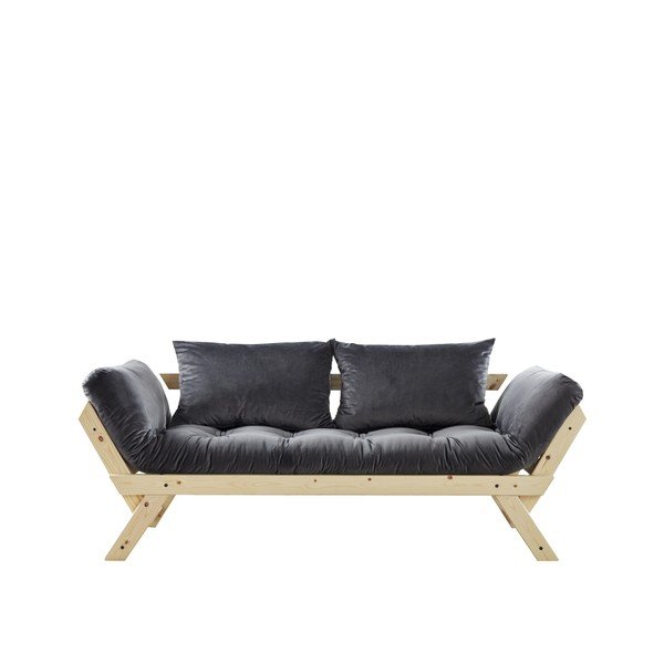 Bebop Natural/Velvet Gray variálható kanapé - Karup-image-1