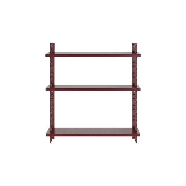 Piros többszintes fém fali polc 54 cm Iseo – Ellos Home-image-2