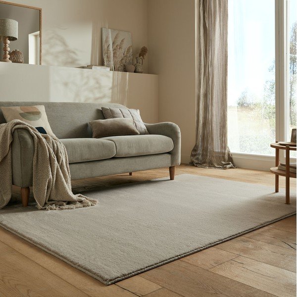 Krémszínű szőnyeg 60x110 cm – Flair Rugs-image-1