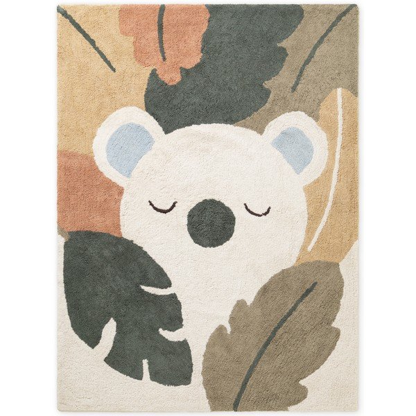 Krémszínű mosható-kézi szövésű pamut gyerek szőnyeg 140x200 cm Snuggle Rio – Hanse Home