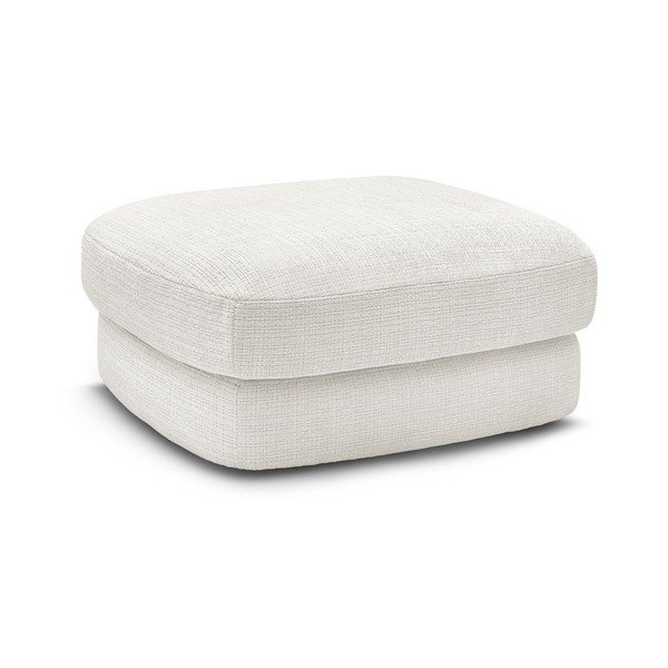 Fehér zsenília lábtartó Leonore – Bobochic Paris