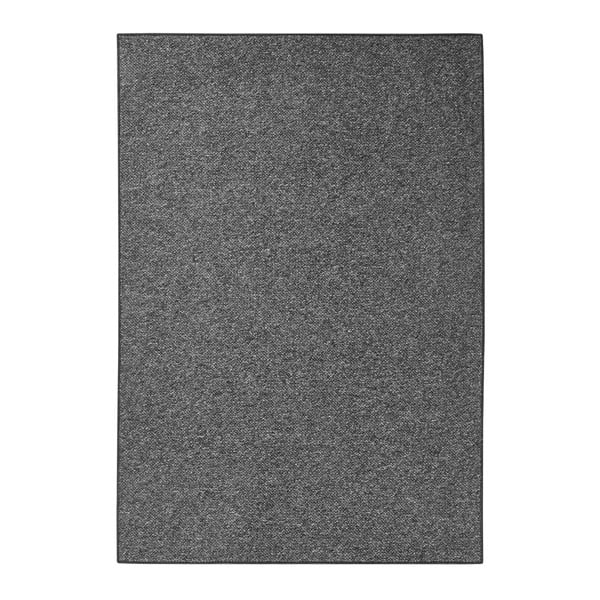 Antracit fekete szőnyeg, 60 x 90 cm - BT Carpet
