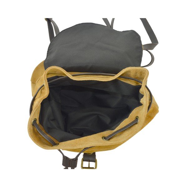 Inna karamellszínű bőr hátitáska - Chicca Borse-image-3