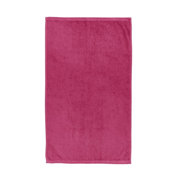 Sötét rózsaszín gyorsan száradó frottír pamut fürdőlepedő 90x140 cm Quick Dry – Catherine Lansfield
