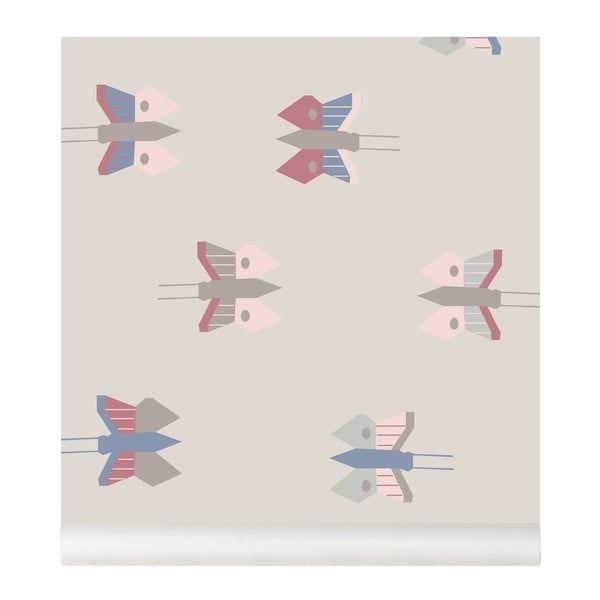 Vintage gyerekszoba tapéta, 48 x 1000 cm - Art for Kids-image-2