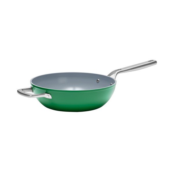 Wok serpenyő fedővel-kerámia felülettel ø 28 cm Meda 3.0 – FABINI-image-2
