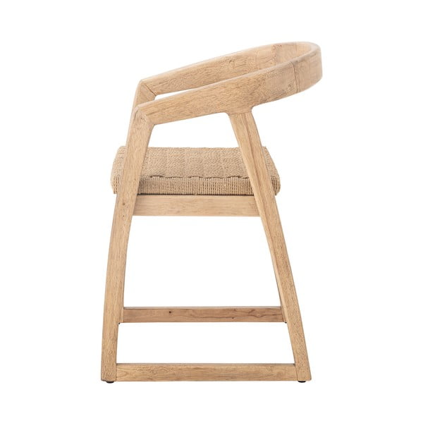 Natúr színű kaucsukfa étkezőszék Serrone – Bloomingville-image-4