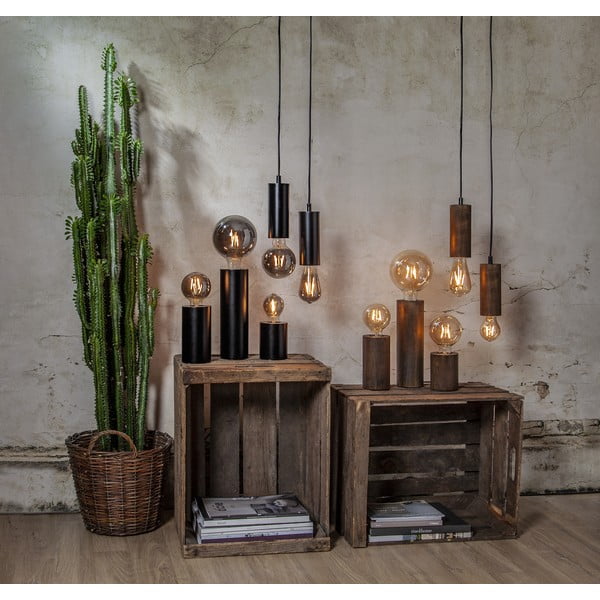 Meleg színű LED szálas izzó E27, 1 W Plain Amber – Star Trading-image-1