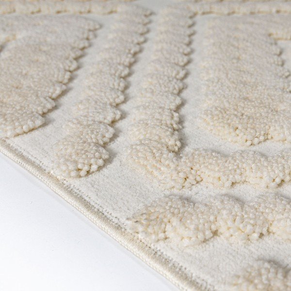 Krémszínű szőnyeg 133x190 cm Diomara – Flair Rugs-image-4