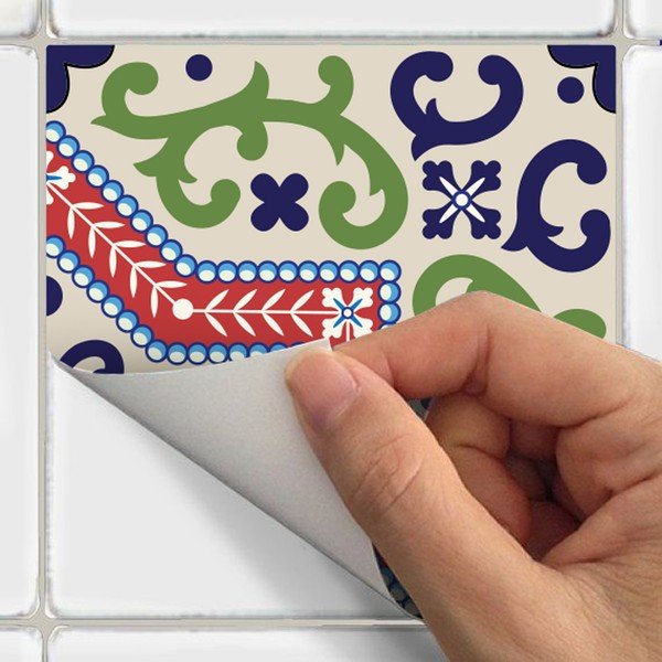 Azulejos Salsa 30 részes matrica szett, 50 x 60 cm - Ambiance-image-3