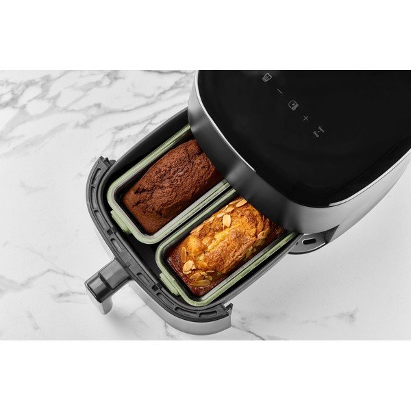 Üveg sütőforma szett forrólevegős fritőzhöz 2 db-os 20x9,5 cm – Lékué-image-1