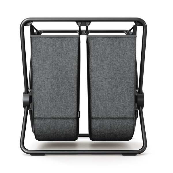 Sötétszürke textil összecsukható szennyeskosár 200 l – simplehuman-image-2