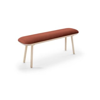Naïve konyakbarna bársony pad, 140 cm - EMKO