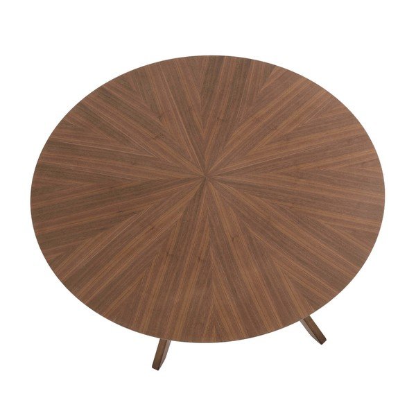 Carmel étkezőasztal diófa dekorral, ⌀ 120 cm - sømcasa-image-4