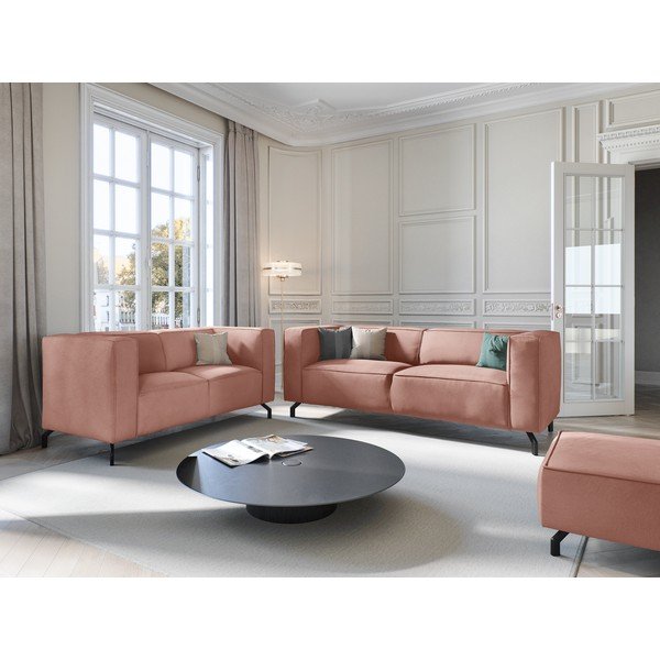 Ophelia rózsaszín puff - Windsor & Co Sofas-image-4
